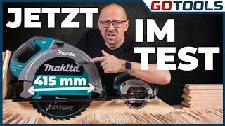 THE LARGEST cordless circular saw in the WORLD! Makita's monster with 160 mm cutting depth