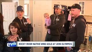 Red Gerard's dad spotted wearing a Browns hat as his son wins Olympic gold