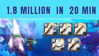 1.8 MILLION IN 20 MINUTES - Gathering in Mists #39 - Albion Online