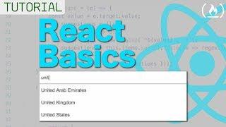 React Beginners Tutorial - Build an Autocomplete Text Box