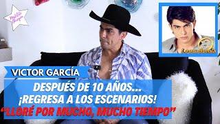 VICTOR GARCÍA: "Es la primera vez en mi vida que me siento tan bien" /Entrevista con Matilde Obregón