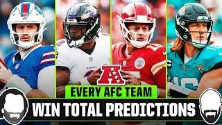 Predicting Every AFC Team's 2025 Win Totals