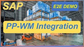 SAP DEMO | Integrate PP with WM module in SAP | #sapwithik