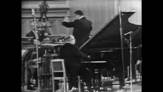 Lev Oborin plays Khachaturian: Piano Concerto in D-flat major, Op. 38. 1st movement (1966)