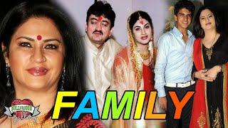 Kunickaa Sadanand Lal Family With Parents, Husband, Son, Brother, Sister & Biography