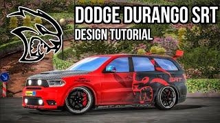 Dodge Durango SRT Hellcat Logo Livery Tutorial | Car Parking Multiplayer
