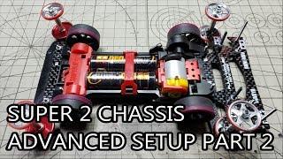 【ミニ四駆】Tamiya Mini 4WD Build: Super 2 Chassis Advanced Setup Part 2