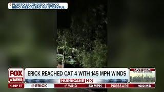 Hurricane Erick Impacts Air Travel Over Southwest Mexico
