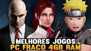 Os 20 Melhores Jogos Para PC FRACO 4GB RAM  (Jogos leves Com Gráficos Realistas)