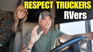 RV Travel Prep - RVers: What NOT to DO at a Truck STOP - RV Living