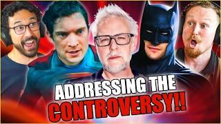 OH MY!! James Gunn Addresses Superman Drama, Batman Movie Struggles, & X-Men Movie CONFIRMED!!