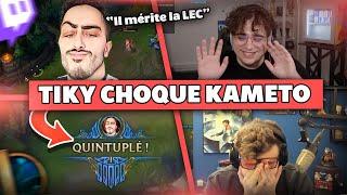 TIKY PENTAKILL EN INHOUSE LEC AVEC KAMETO - Best Of LoL #877 Réactions