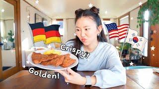 A Korean-American attempts to make German Schnitzel