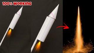 How To Make Diwali Rocket At Home - Diwali Rocket Kaise Banaen - DIY Rocket 