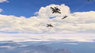 Irani Fighter Jets, Drones, Helicopters Attack on Israeli Weapons Supply Convoy in Jerusalem - GTA 5