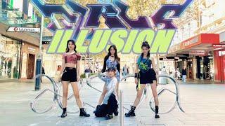 [KPOP IN PUBLIC] AESPA (에스파) - 'ILLUSION (도깨비불)' DANCE COVER｜DREAMY DREAM DANCE｜PERTH｜AUSTRALIA