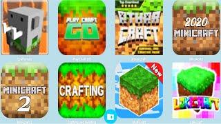 Minecraft,LokiCraft,Athar Craft,MultiCraft,Craftsman,Play Craft GO,Crafting and Building,MiniCraft 2