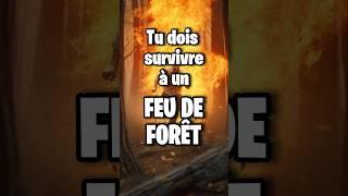 SURVIVRAS -TU AU FEU DE FORÊT ?