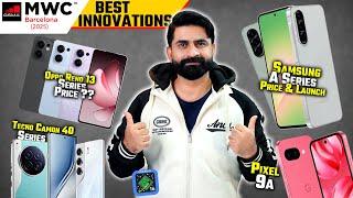 Samsung A56,A36 Pakistan,Reno13 series,10 Innovative Tech MWC2025,Poco F7ultra,Tecno Camon40 coming