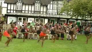 Project Zulu girls performing a traditional Zulu dance at Bristol Zoo   Copy