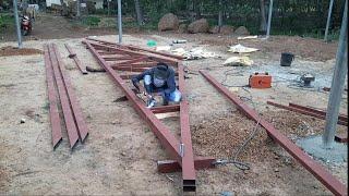 Farm side shed work | coconut farm purpose | Galaxy Fabrication