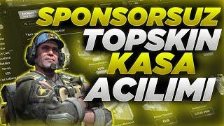 TOPSKİN SPONSORSUZ KASA AÇILIMI ! UPGRADE EFSANE !!