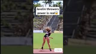Javelin throwers power is real! #javelin #power#sports #game