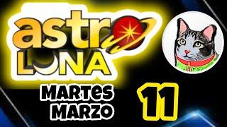 Resultado SUPER ASTRO LUNA Martes 11 de Marzo de 2025