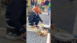 Horse Drummer Frankfurt Deutschland Mini Vlog