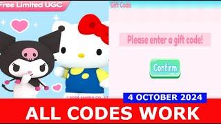 *ALL CODES* [Limited Free UGC]My Hello Kitty Cafe(Tycoon) ROBLOX | OCTOBER 4, 2024