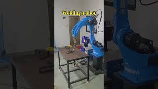 Welding robot. #peeling #spray #peeling #welding #robot #industrial #casting #automation