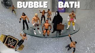 WWE Bubble Bath Battle Royal Action Figure Match