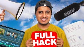 This is how Big YouTubers Make their YouTube Videos - FULL HACK