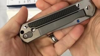 Chris Reeve Knives - Large 21 Carbon Fiber Inlay Polished Blade SOLD