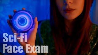ASMR Sci Fi Face Examination  Scanning You, Roleplay, Soft Spoken in Russian and English