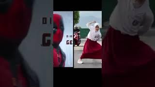 bocil SD challenge dance intro deadpool