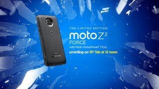 Limited Edition Moto Z2 Force with Moto TurboPower Mod | Launch Event