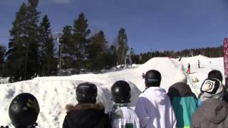 Andre Larsen big air in drammen skisenter