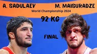 Абдулрашид Садулаев  - Мириани Майсурадзе. 92 кг. Финал. Чемпионат мира 2024