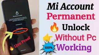 Mi Account Unlock  Without Password  Xiaomi Account Forgot Password / Mi Account Bypass no pc