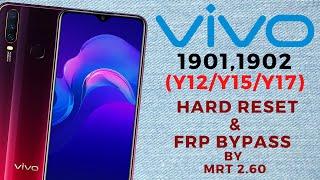 VIVO 1901 & 1902 ( Y12, Y15, Y17 ) HARD RESET | FRP BYPASS DONE By MRT 2 60