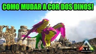 Códigos para Mudar as Cores dos Dinos  - Ark Survival Evolved PT BR