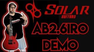 Solar Guitars AB2.6IRO...... Worst Purchase Of 2023? Demo And Review!!! #solarguitars #demo #miaudio