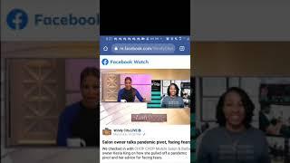 Kesia King on Windy City Live with Val Warner for new book : F.E.A.R  - Face Everything And Recover