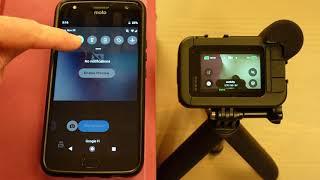 How to connect a GoPro Hero 9 to your phone hotspot