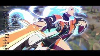 UNIKA super dust combo (227 damage midscreen 50 meter) | guilty gear strive