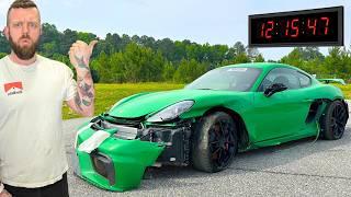 We Rebuilt A Porsche GT4 In 24 HOURS!