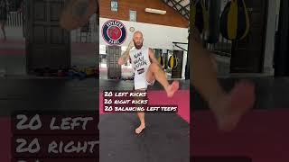 A quick Muay Thai kick workout to make you a better fighter 