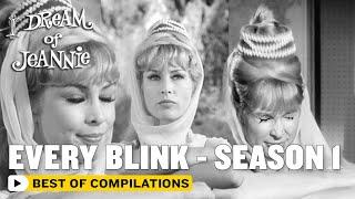 Every Blink Supercut | Season 1 | I Dream Of Jeannie