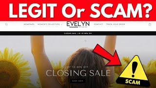 Evelyn-Boutique.com Review: Is Evelyn San Francisco A Scam?